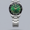Silver chai green dail