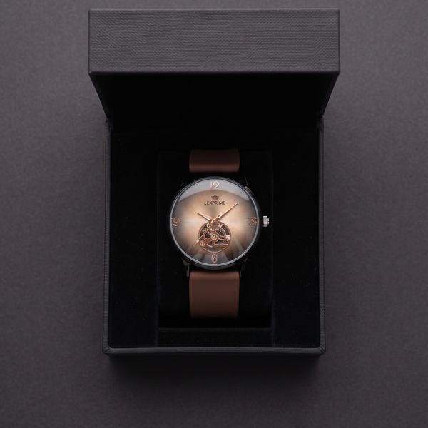 silicon strap brown