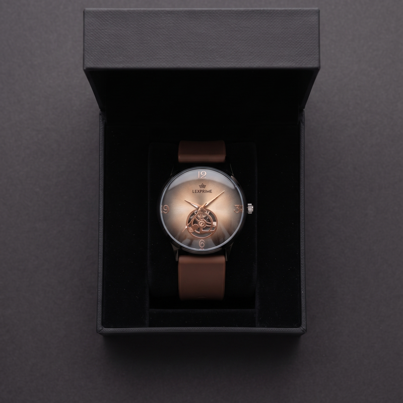 silicon strap brown
